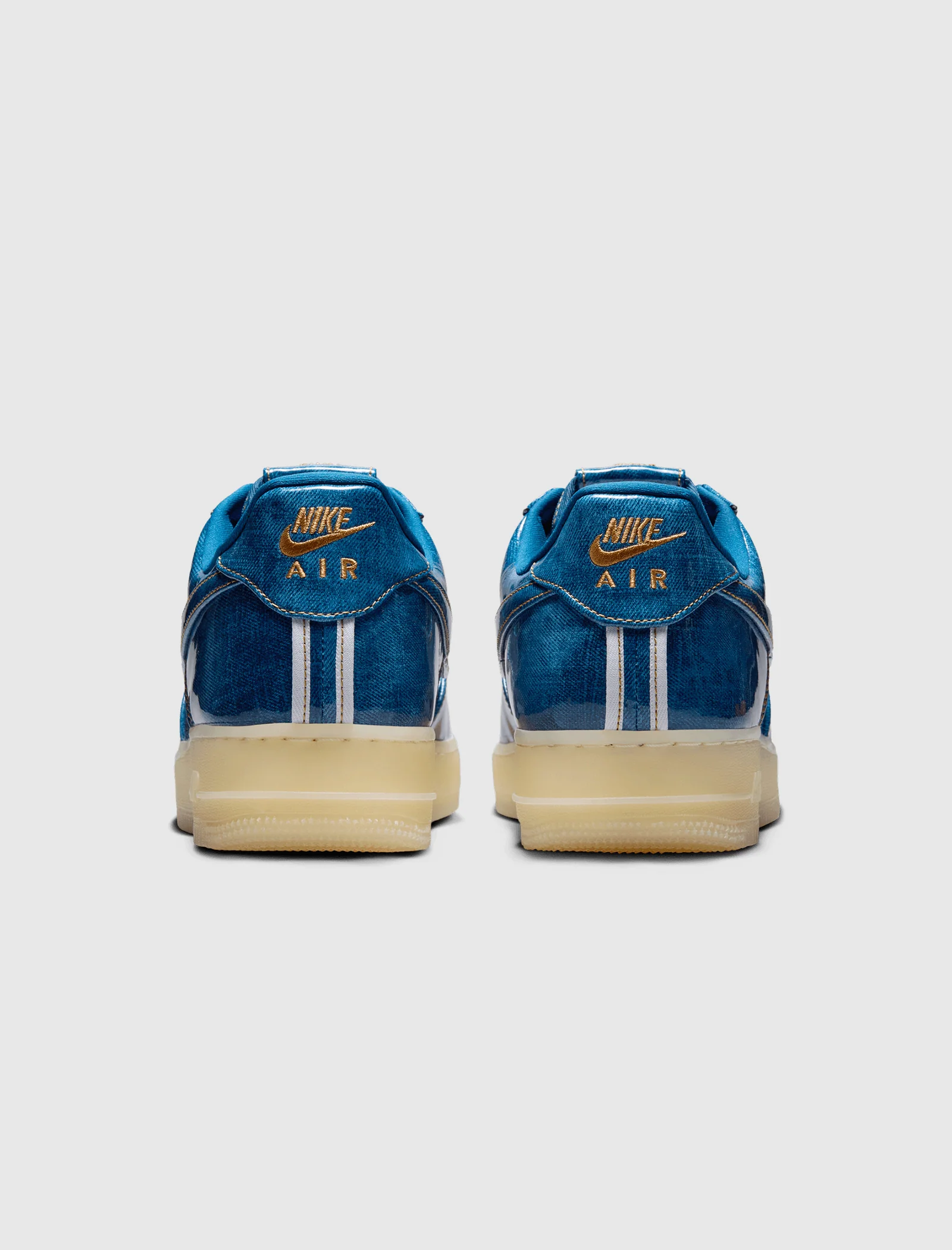 AIR FORCE 1 RETRO "COASTAL BLUE/COASTAL BLUE/NATURAL FLAX" - Image 7
