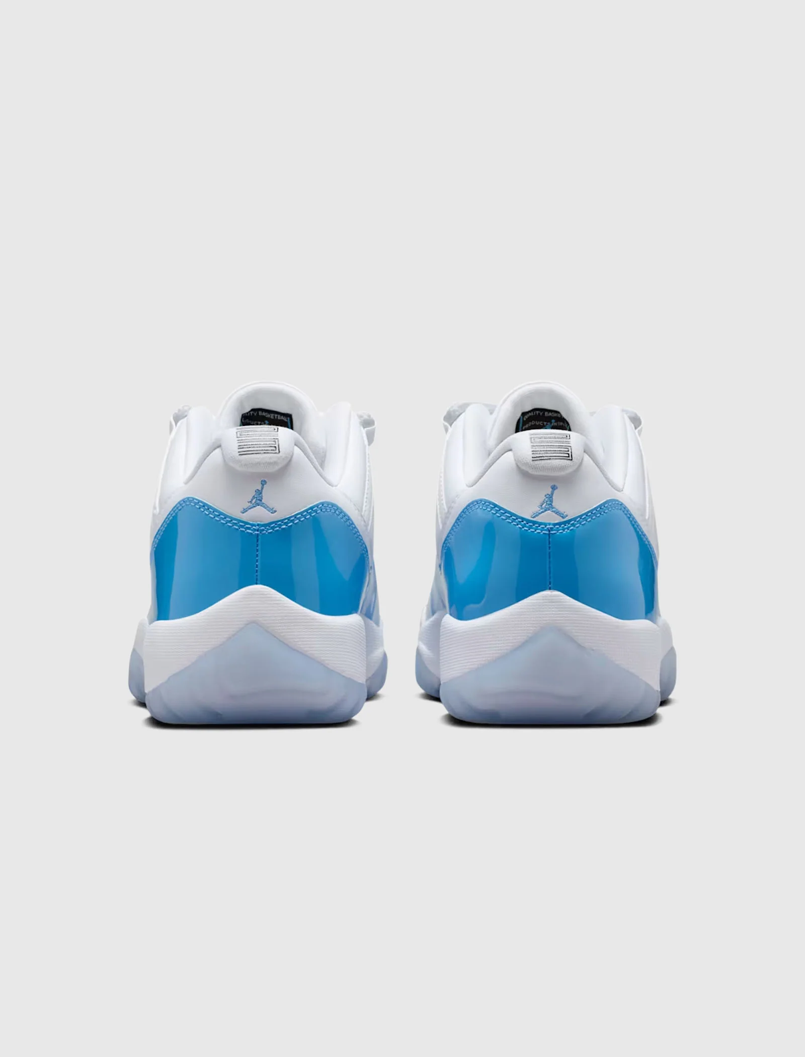 AIR JORDAN 11 RETRO LOW "WHITE/UNIVERSITY BLUE/BLACK" - Image 7