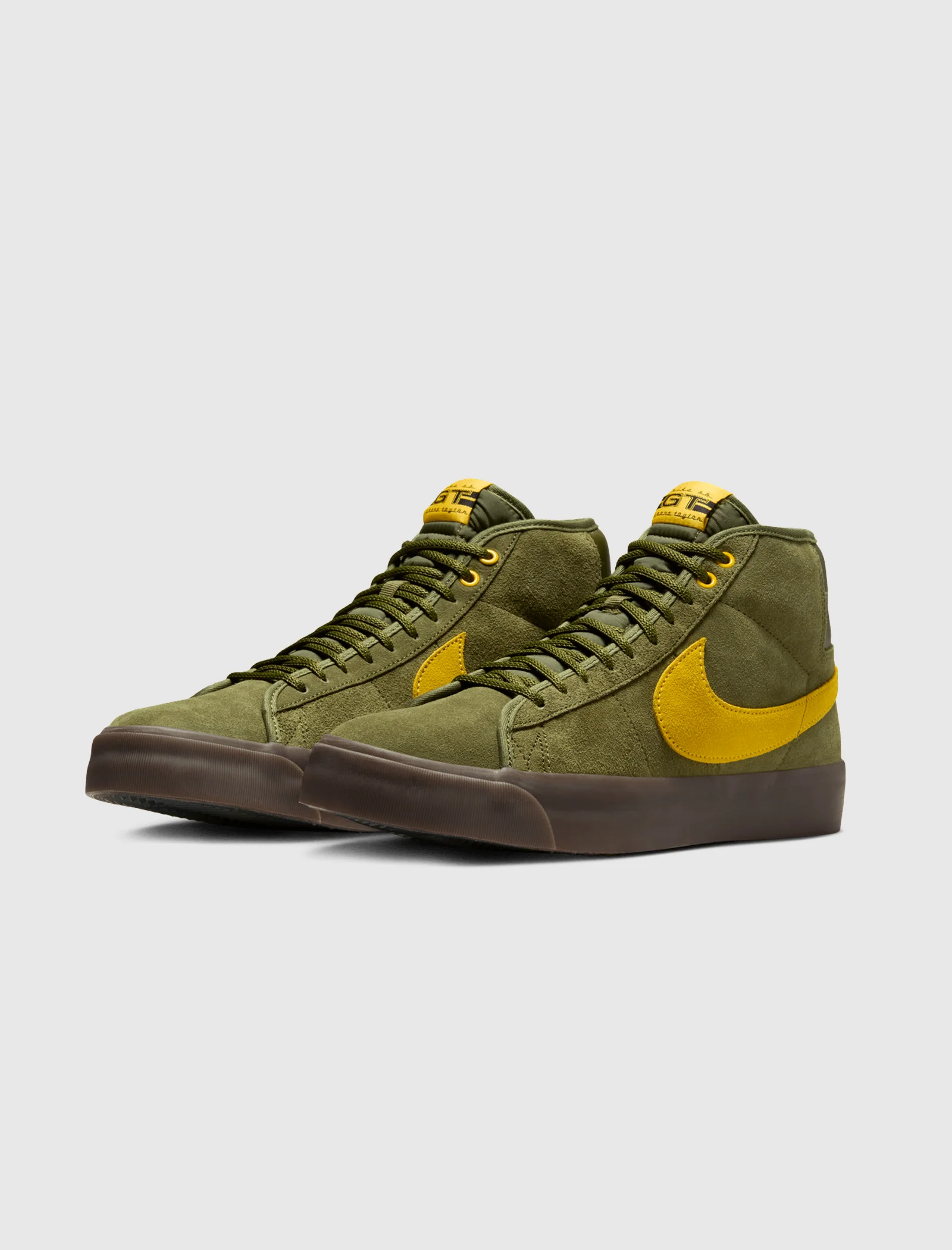 ANTI HERO ZOOM BLAZER MID SB "ROUGH GREEN/AMARILLO" - Image 4