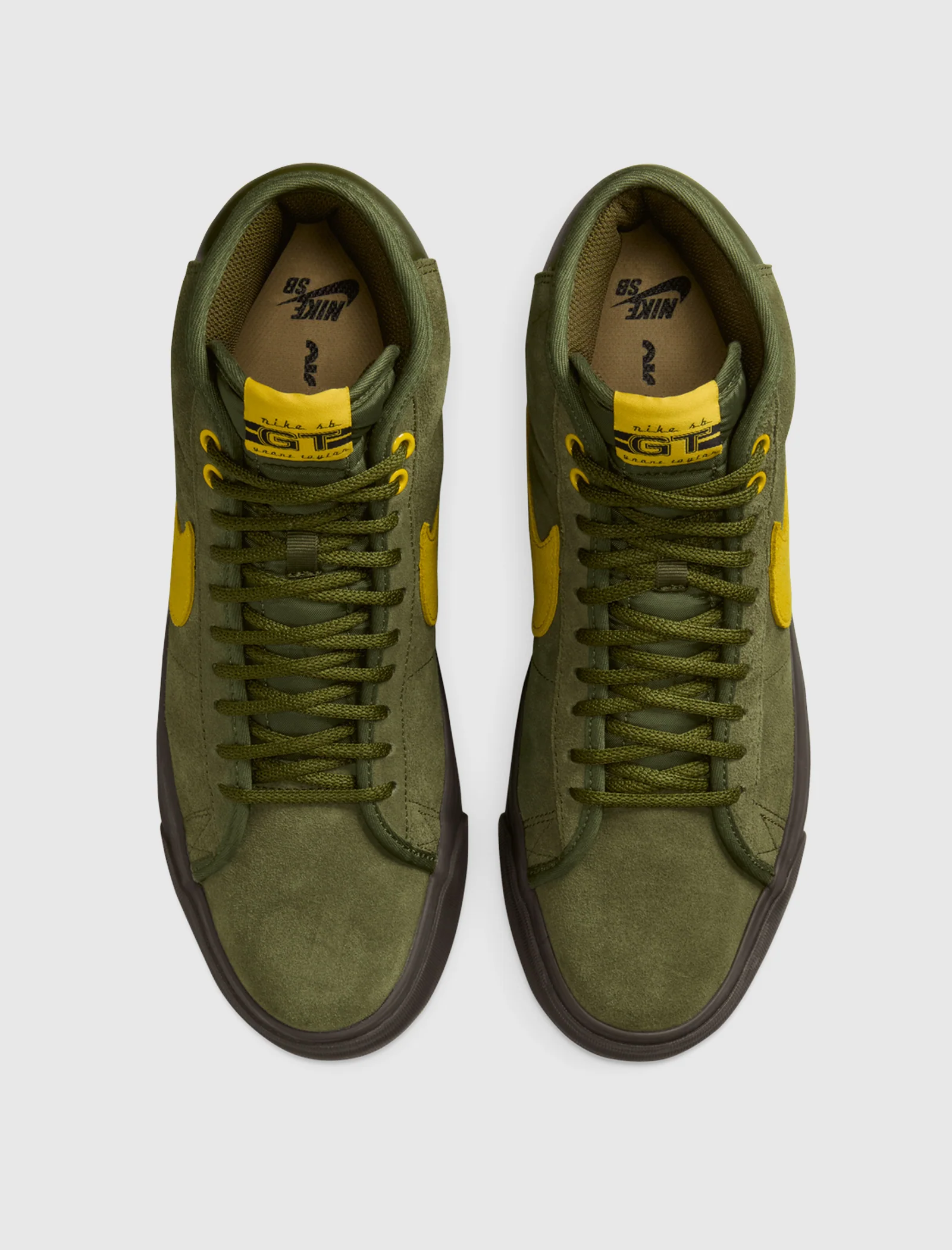 ANTI HERO ZOOM BLAZER MID SB "ROUGH GREEN/AMARILLO" - Image 5