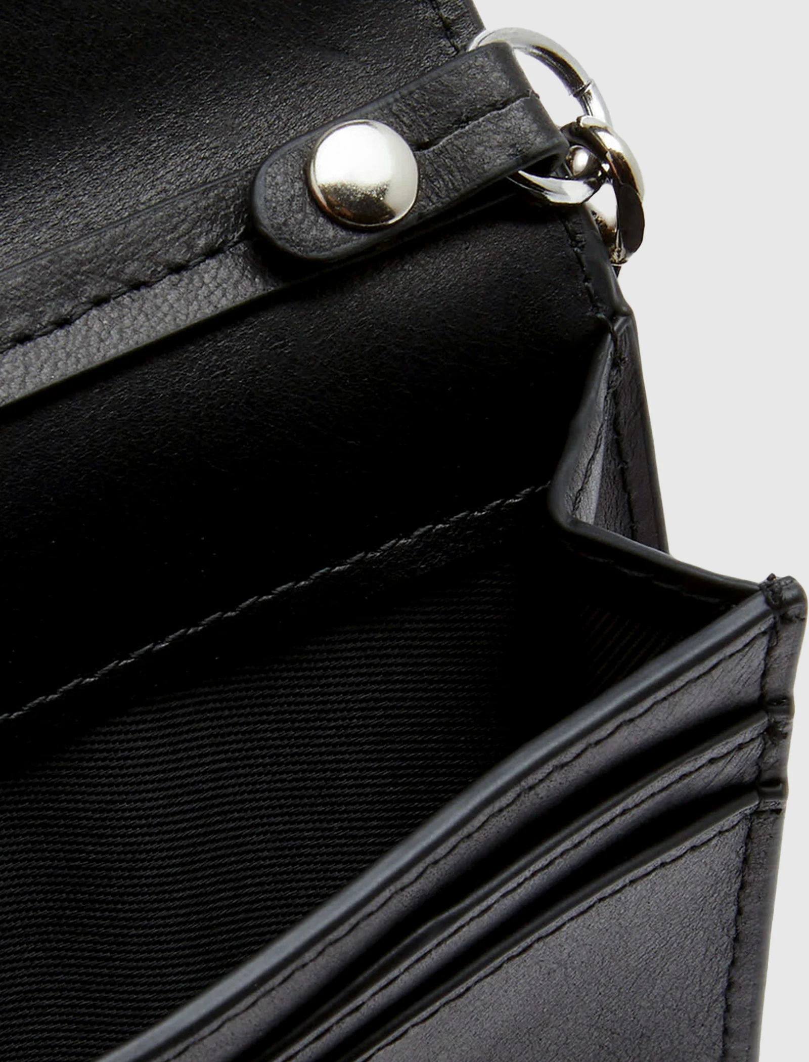 CHAIN LEATHER WALLET - Image 3