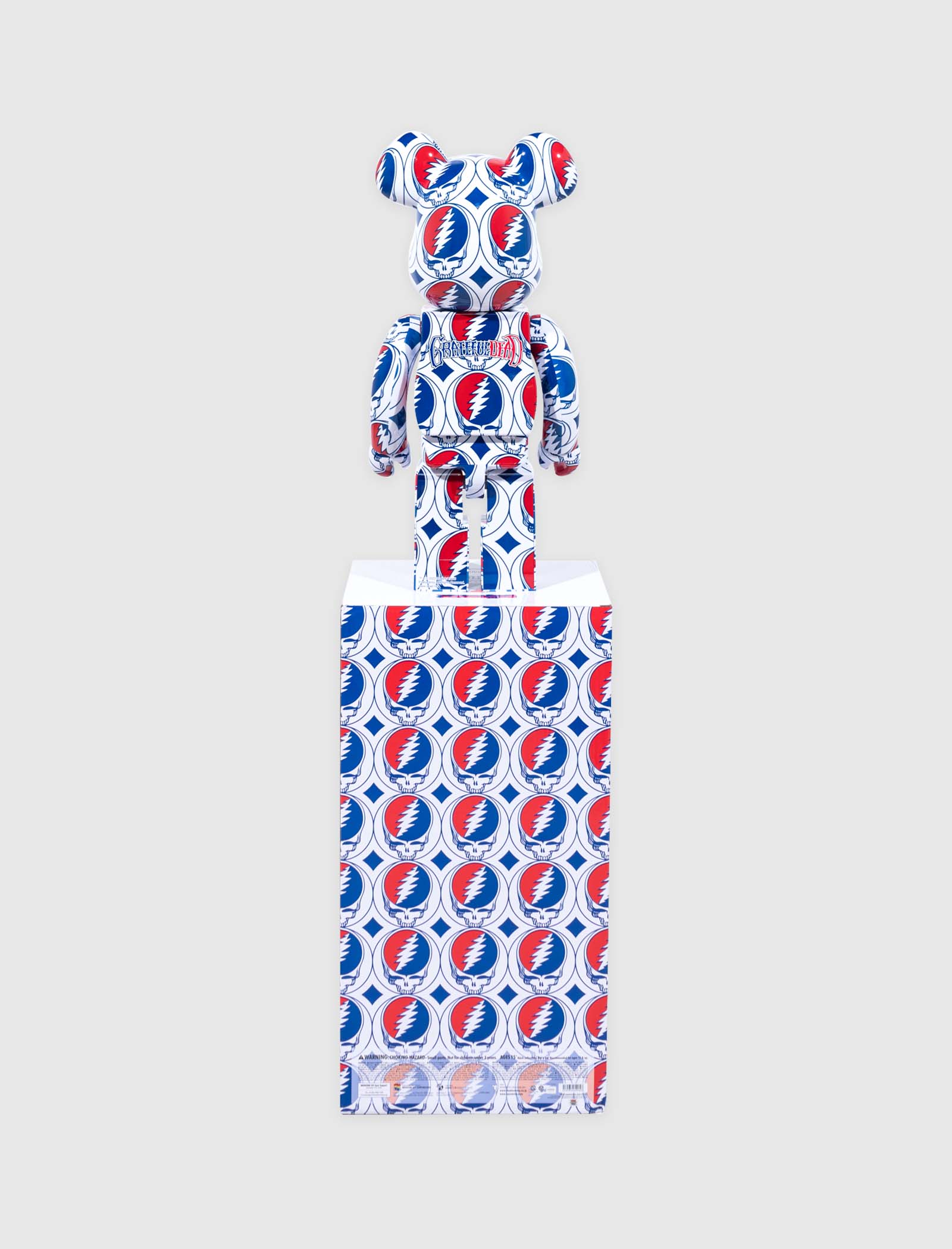 GRATEFUL DEAD STEAL YOUR FACE 1000% BE@RBRICK - Image 3