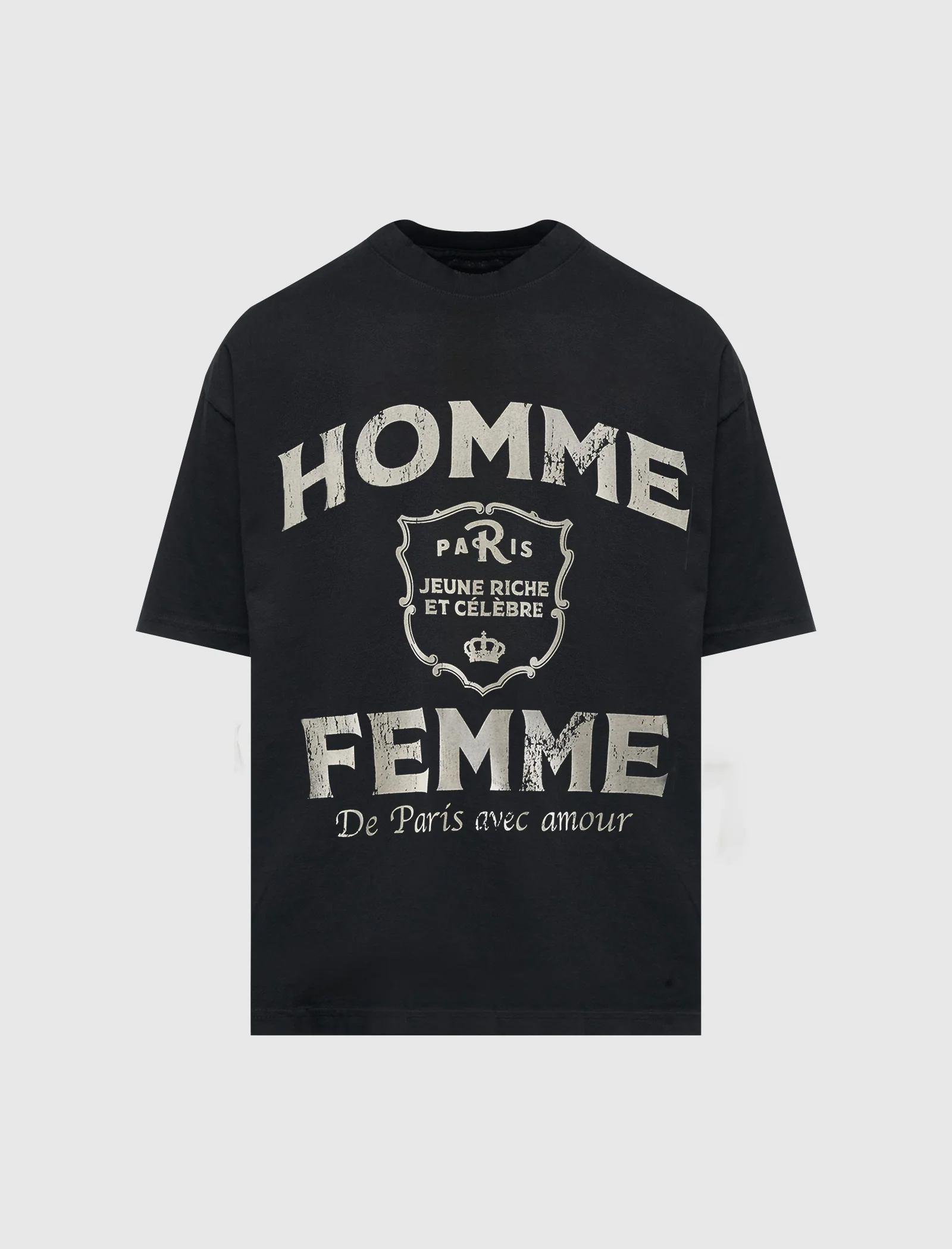 AMOUR CROPPED TEE