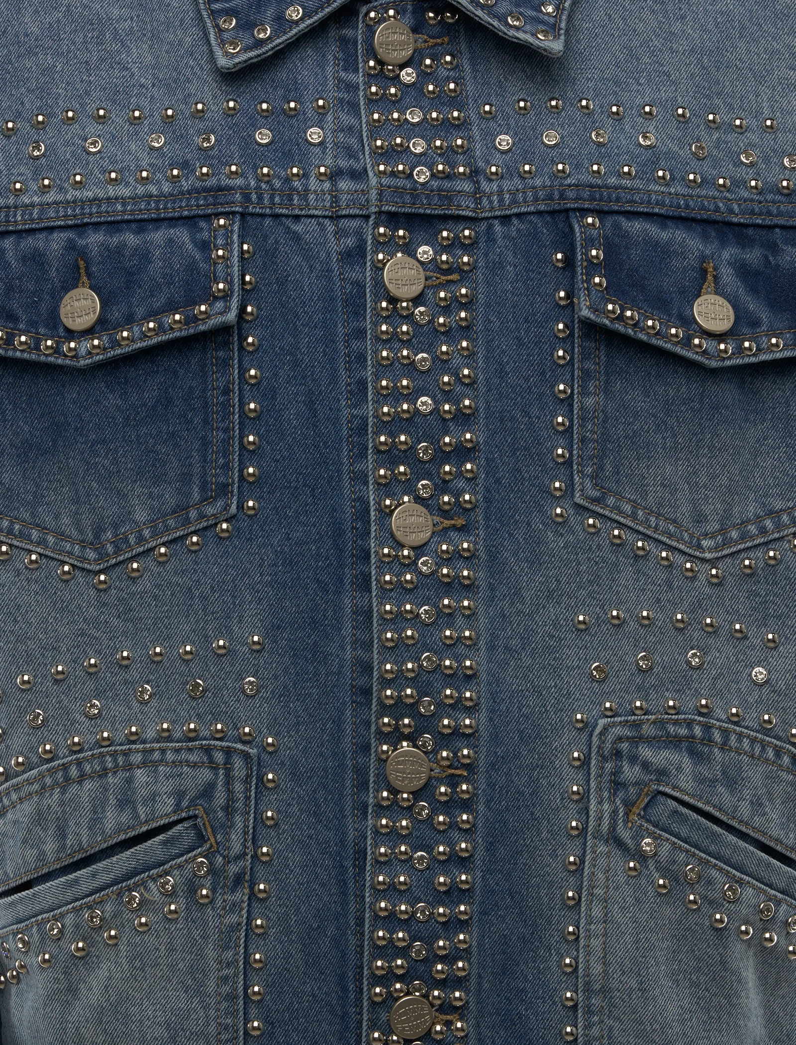 ORNAMENT DENIM JACKET - Image 2