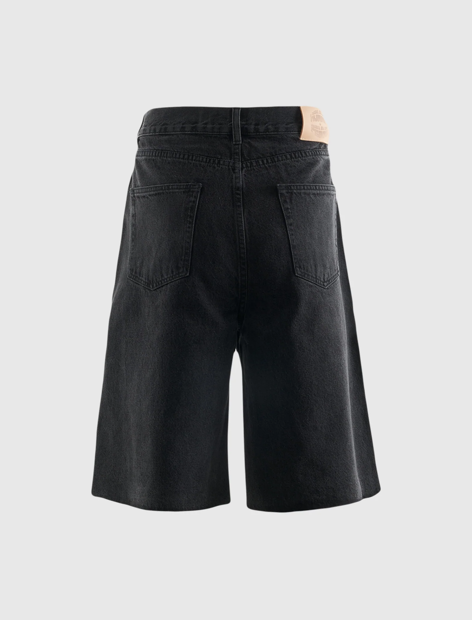 STUDDED DENIM SHORTS - Image 3