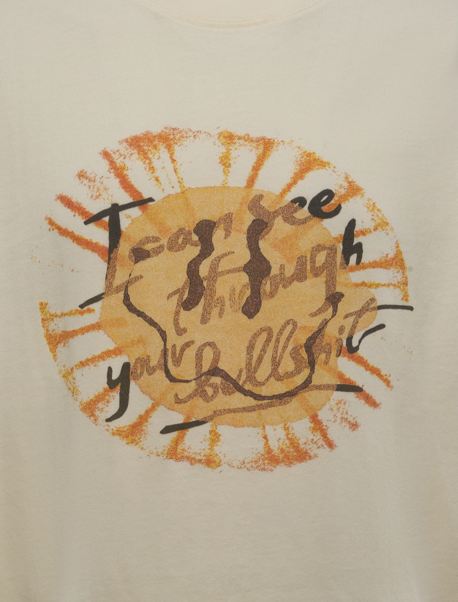 I CAN SEE THROUGH YOUR BULLSHIT TEE - Image 2