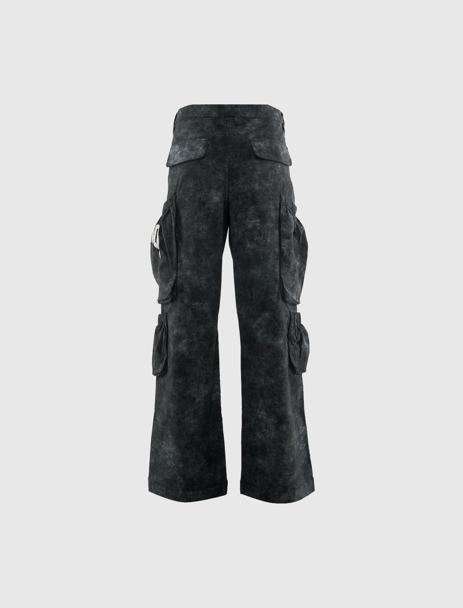 TWILL CARGO WIDE LEG PANTS - Image 3