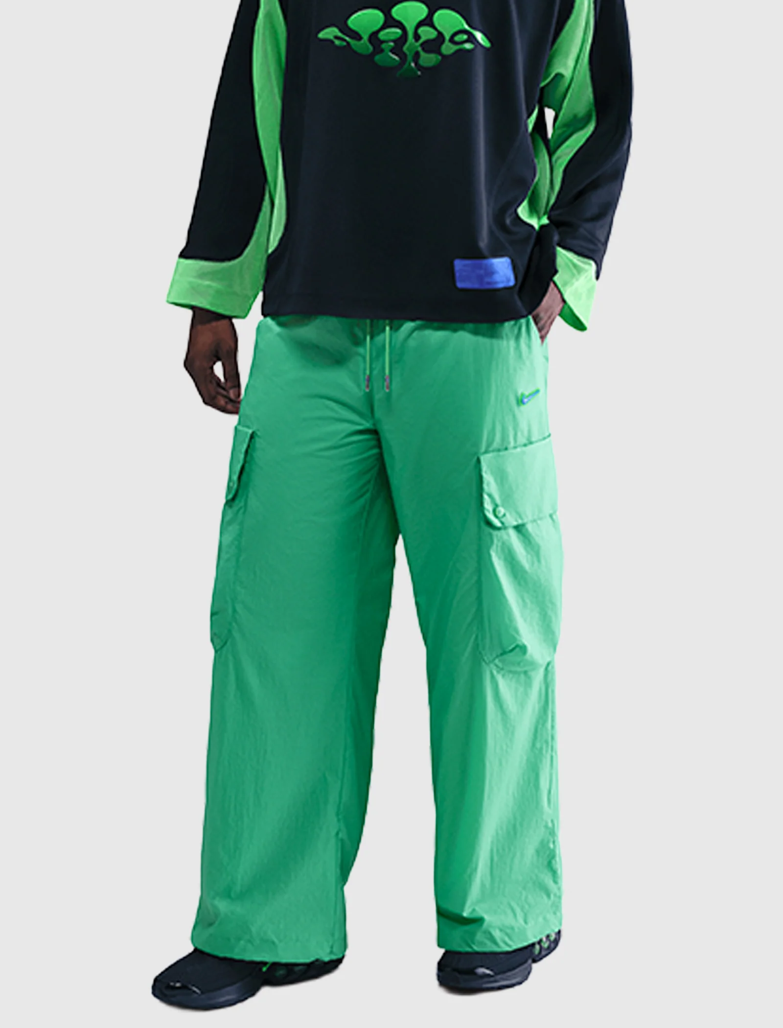 TRANSPARENT CARGO PANTS