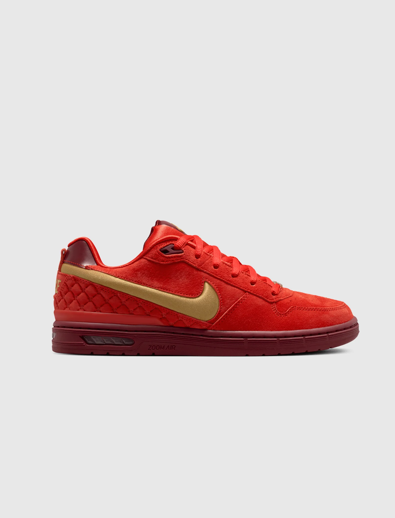 PAUL RODRIGUEZ ZOOM AIR LOW "HABANERO RED/CLUB GOLD/ TEAM RED"