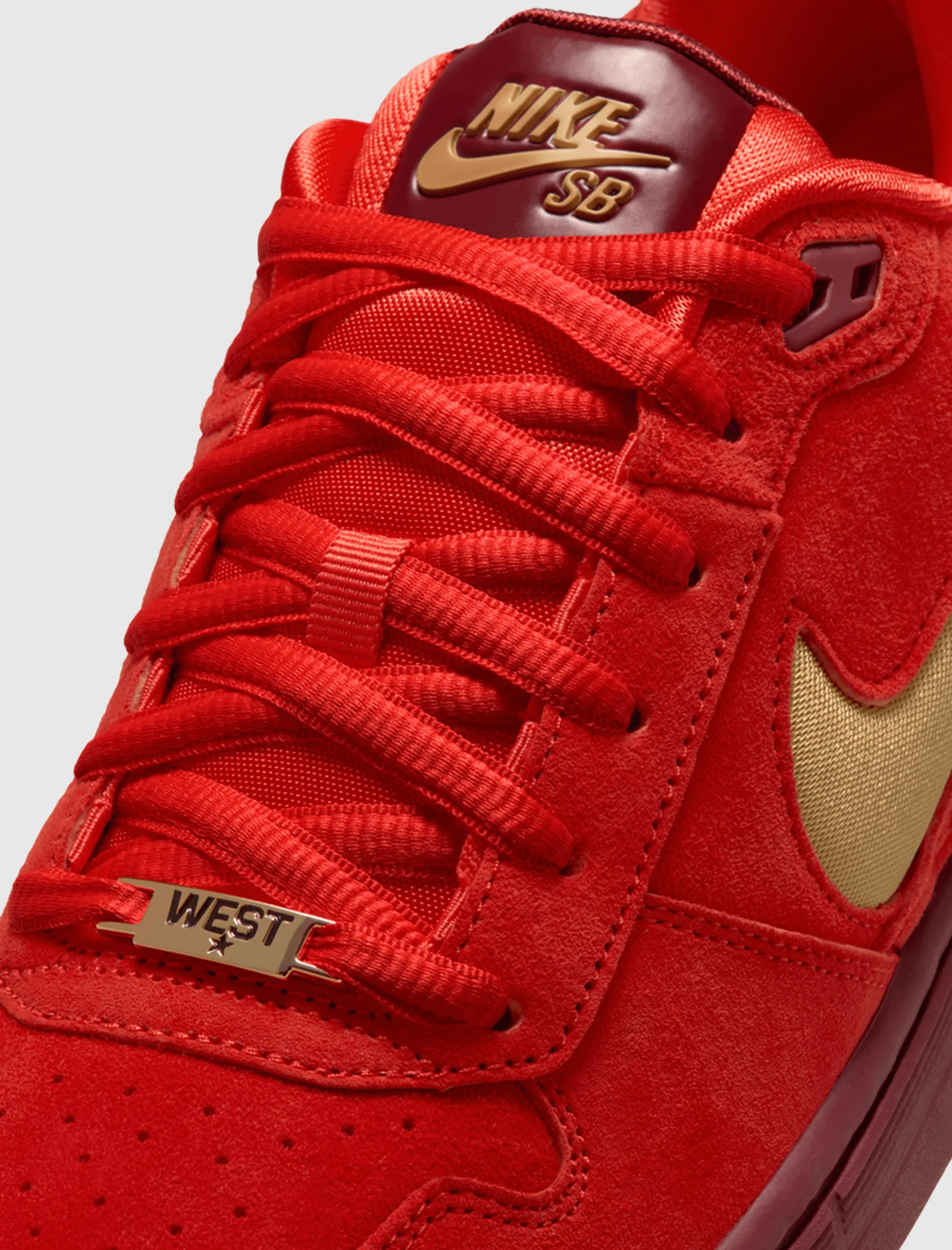 PAUL RODRIGUEZ ZOOM AIR LOW "HABANERO RED/CLUB GOLD/ TEAM RED" - Image 2