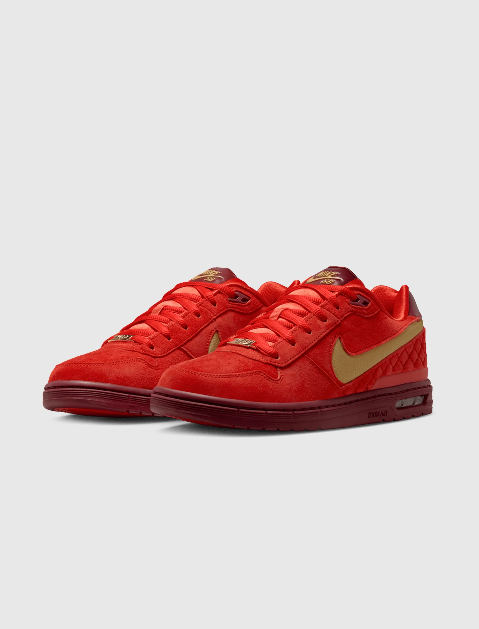 PAUL RODRIGUEZ ZOOM AIR LOW "HABANERO RED/CLUB GOLD/ TEAM RED" - Image 4
