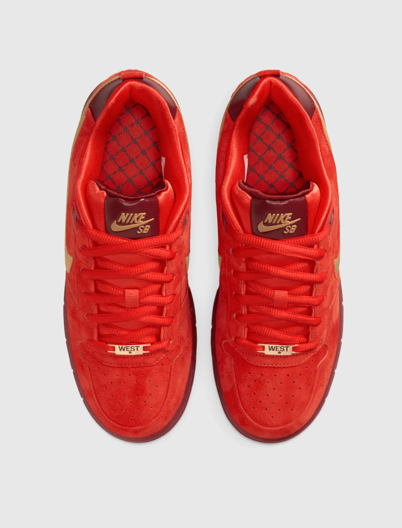 PAUL RODRIGUEZ ZOOM AIR LOW "HABANERO RED/CLUB GOLD/ TEAM RED" - Image 5