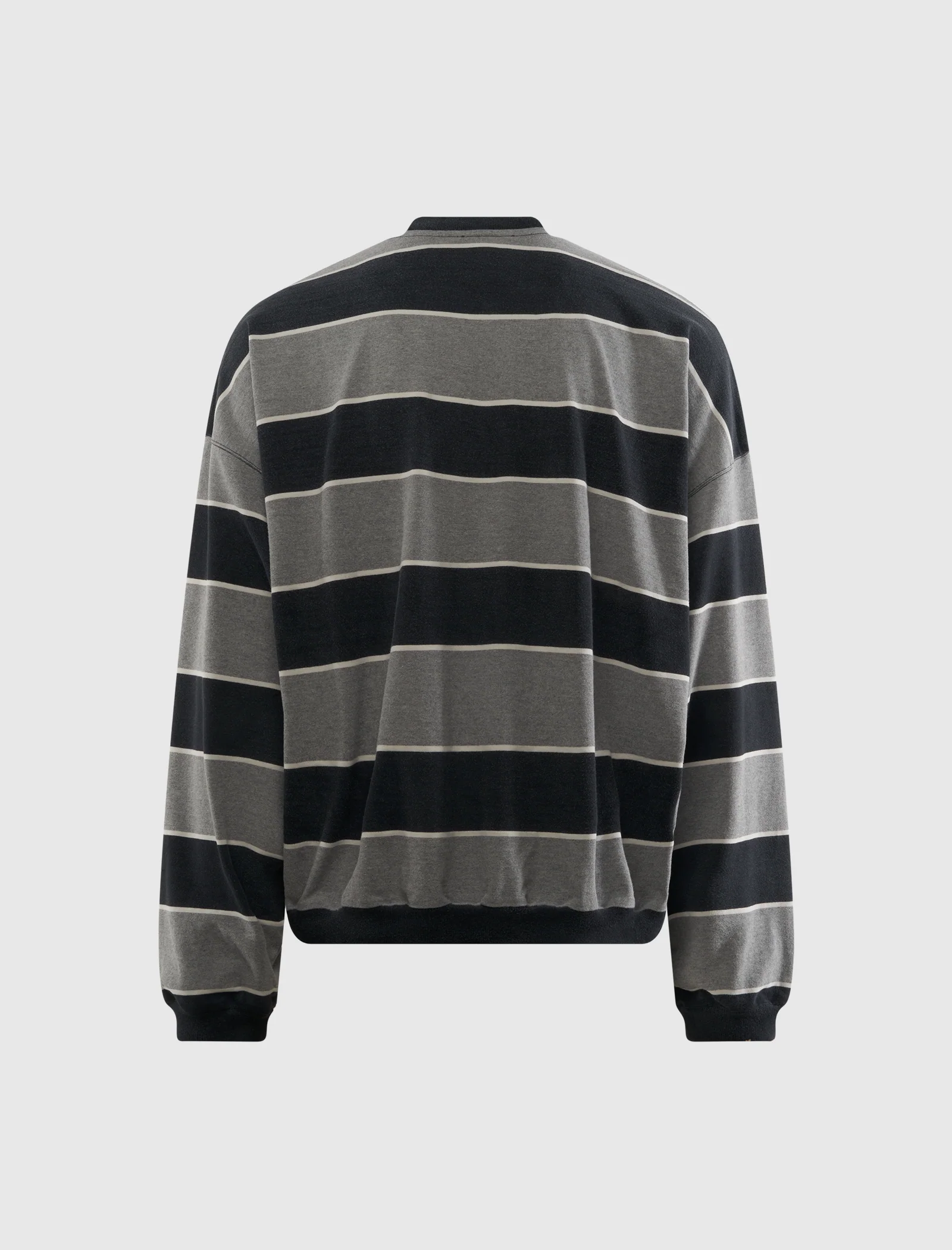 CALIFORNIA STRIPED HENLEY SWEATER - Image 3