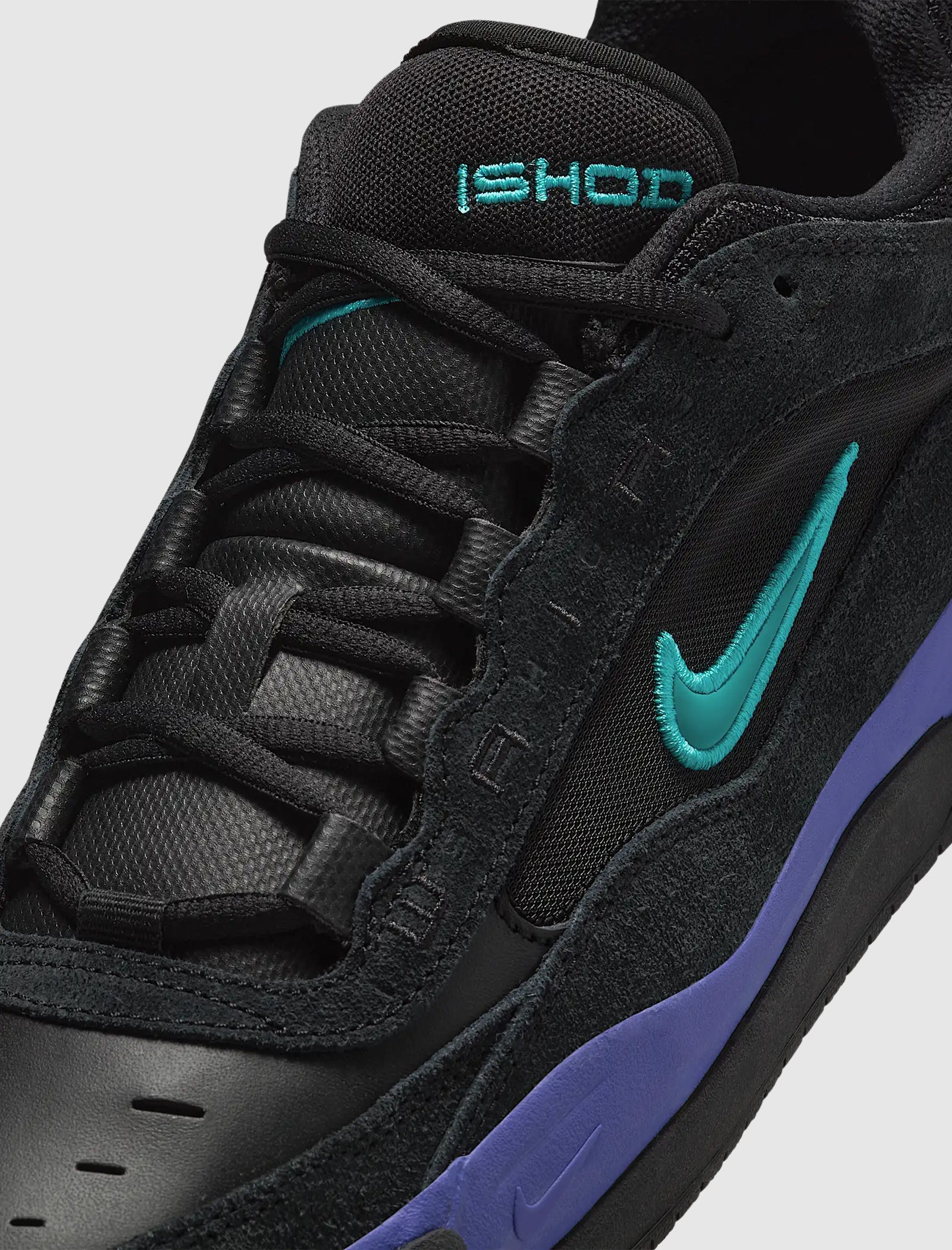 SB AIR MAX ISHOD FLAX "BLACK/GRAPE" - Image 2