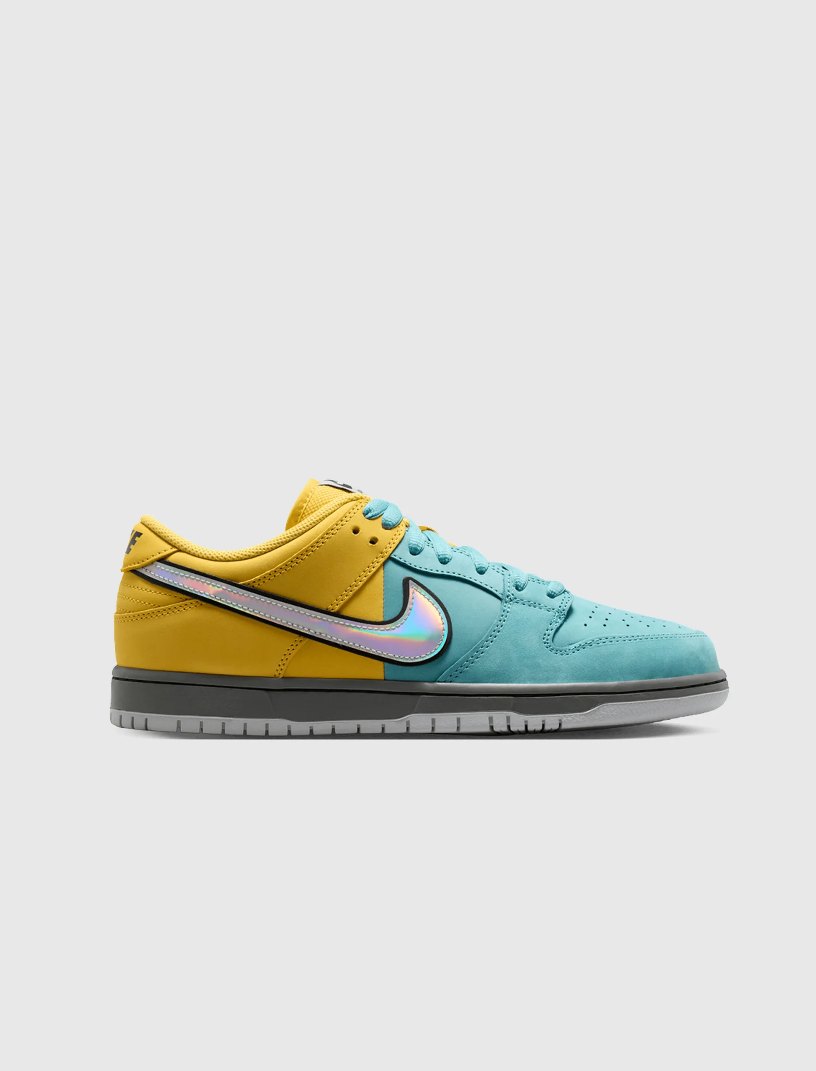 SB DUNK LOW PRO "LIGHTNING/ WOLF GREY/ DENIM TURQUOISE"