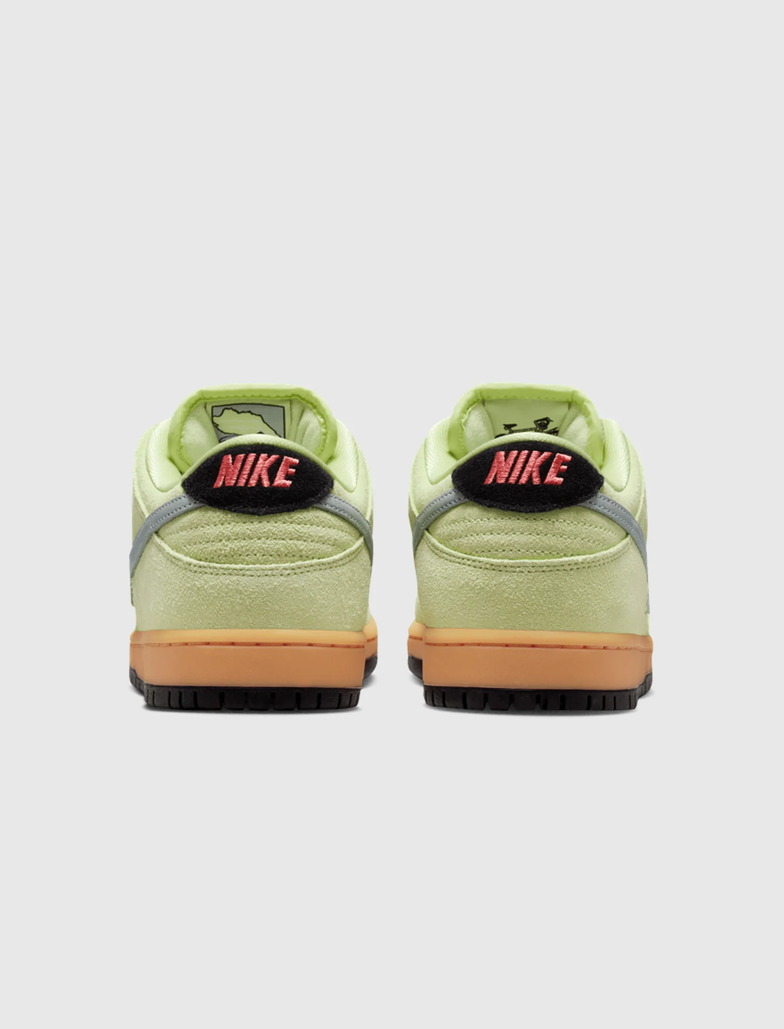 SB DUNK LOW PRO PRM "LIGHT LIQUID LIME/WOLF GREY/BLACK" - Image 7
