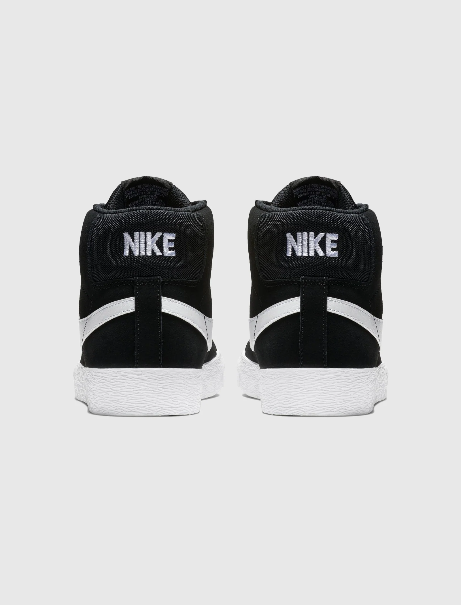 SB ZOOM BLAZER MID "BLACK/WHITE" - Image 5