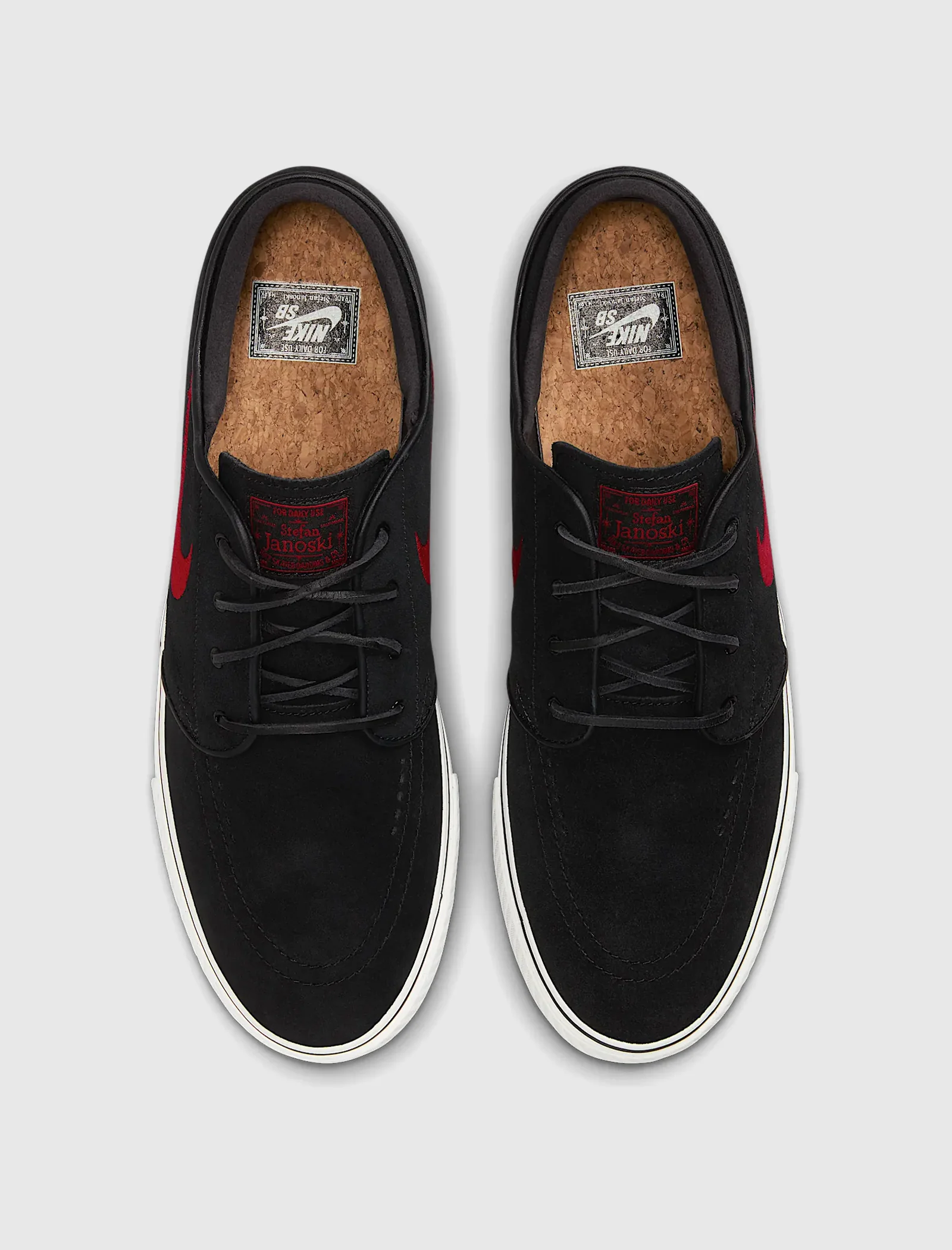 SB ZOOM JANOSKI OG "BLACK/UNIVERSITY RED/BLACK/SUMMIT WHITE" - Image 5