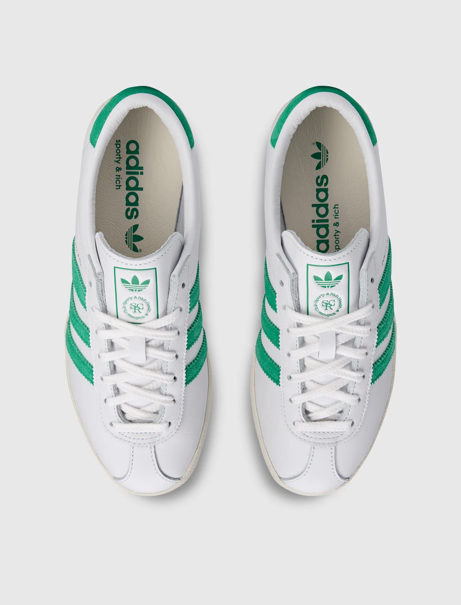 SPORTY AND RICH BLANC "WHITE/GREEN" - Image 4
