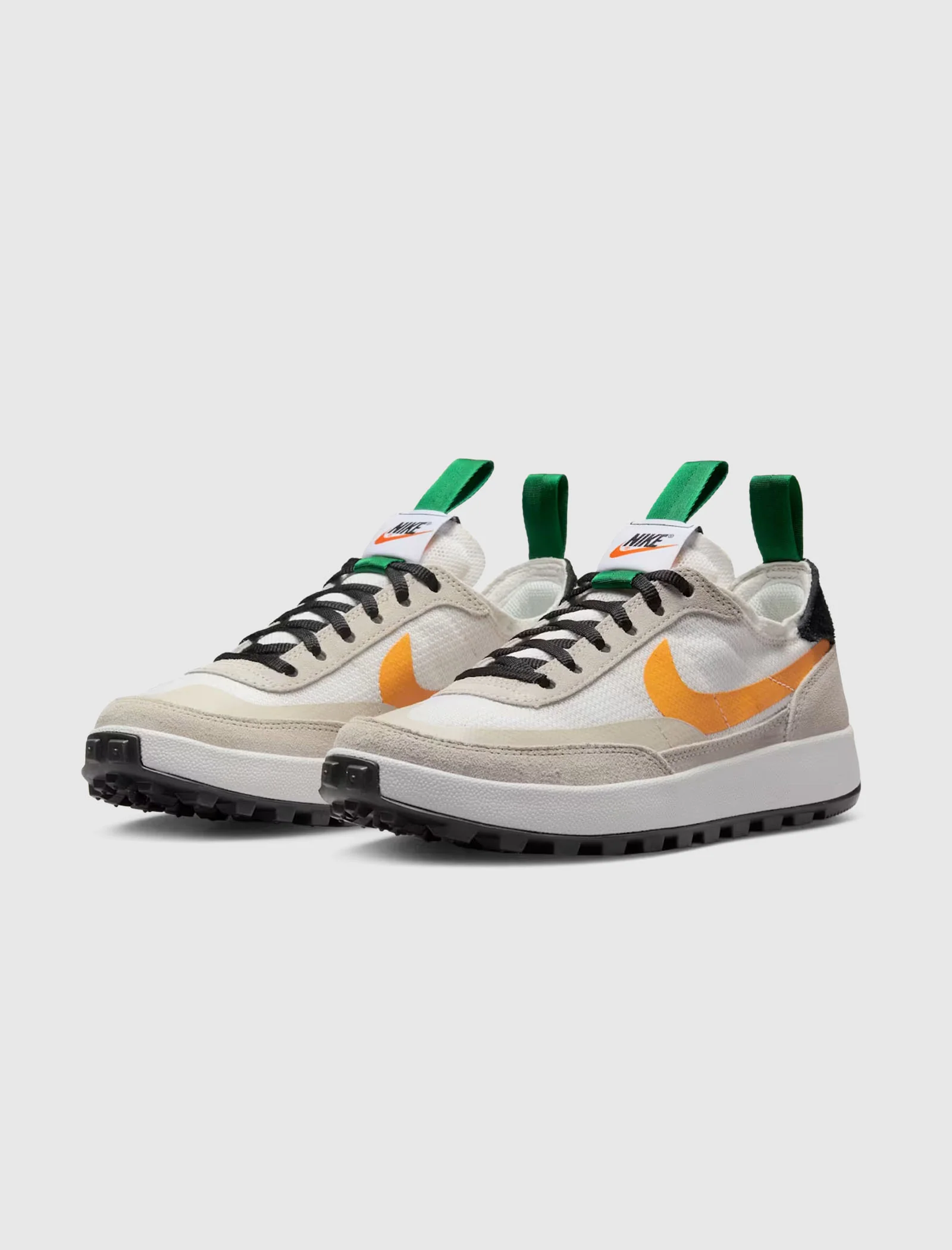 TOM SACHS GENERAL PURPOSE SHOE "SUMMIT WHITE/ UNIVERSITY GOLD-BIRCH" - Image 4