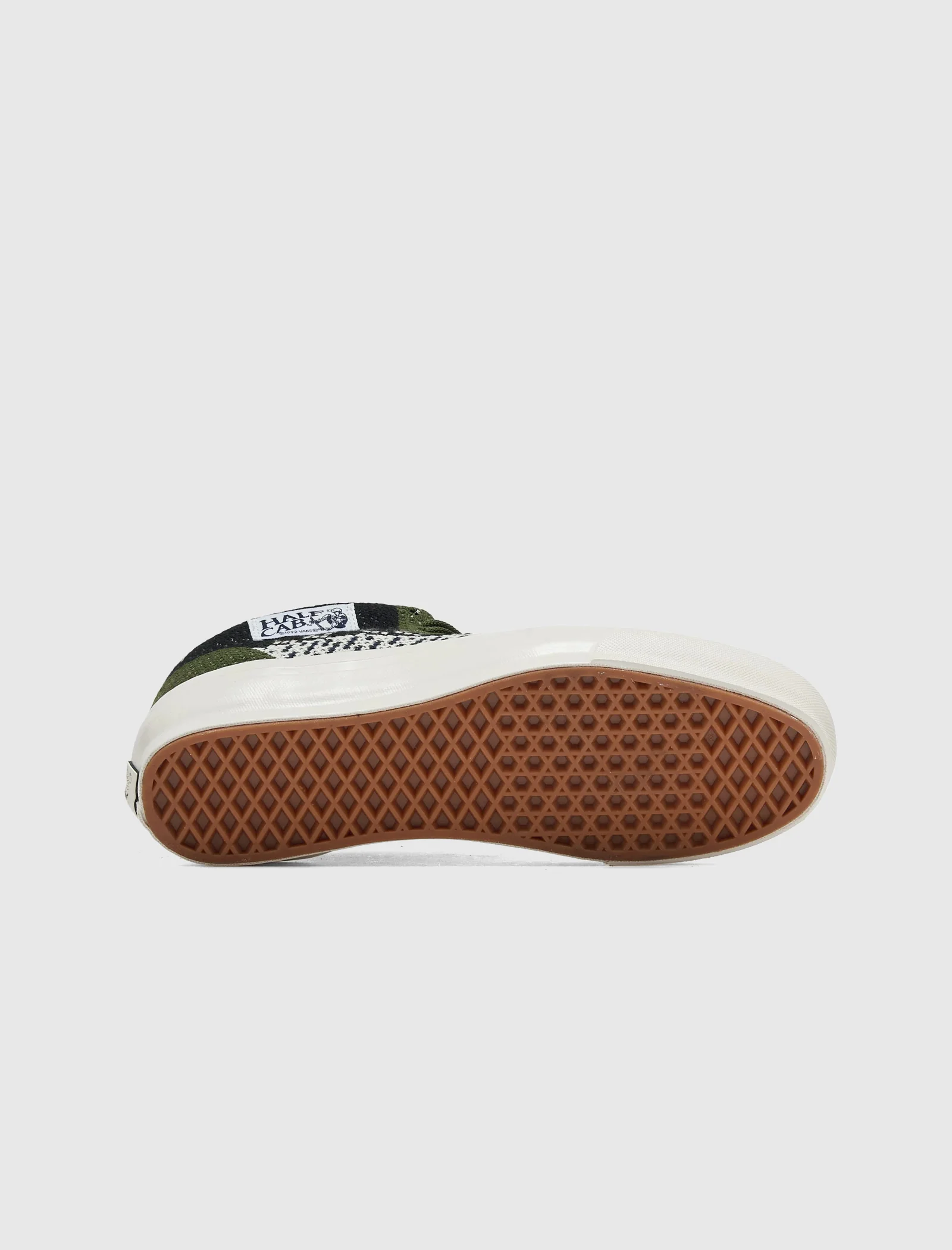HALF CAB® 33 KNIT "GEO CHECK BORDEAUX" - Image 3